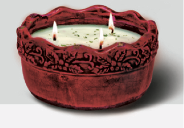 Holiday Pottery Collection - Large Decorative Bowl