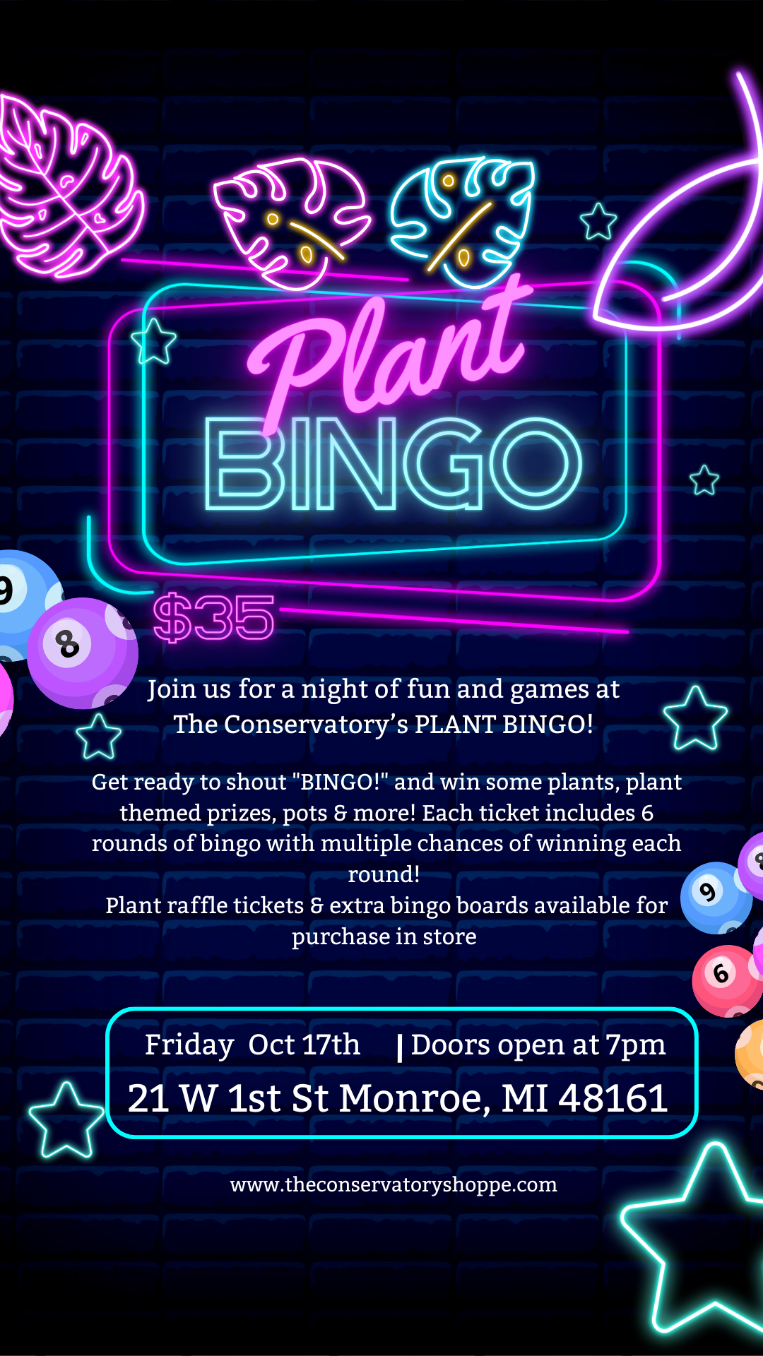 Plant Bingo - 10/17/2025