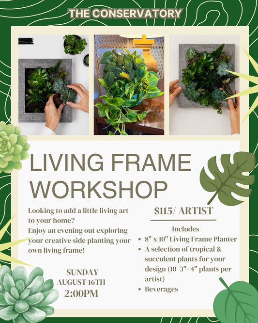 Living Frame Workshop - 8/16