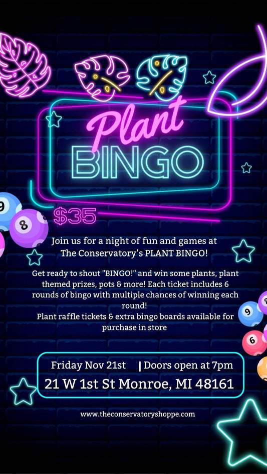 Plant Bingo - 11/21/2025