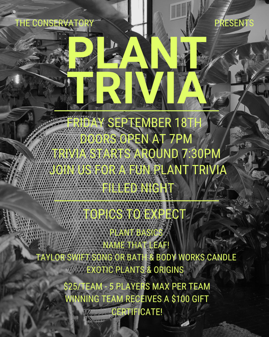 Plant Trivia - 9/18/2026